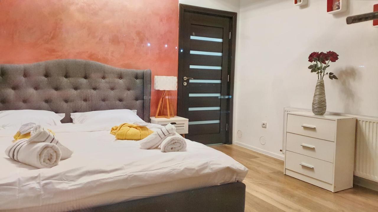 Cozy Penthouse In A New Business Building In City Center. Free Private Parking Apartment Cluj-Napoca Luaran gambar